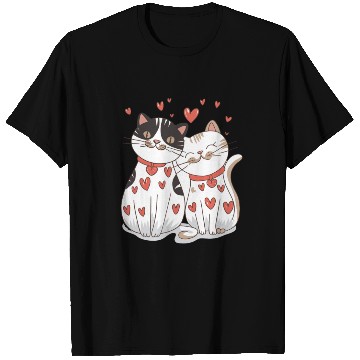 Discover Cat Couple, Valentines, Valentines Day T Shirts