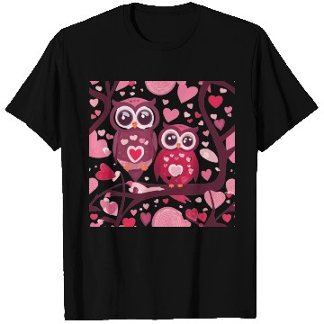 Discover Cute Valentines Owl T Shirts
