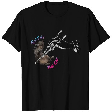 Discover One.Anomaly Sushi - The Cat T Shirts