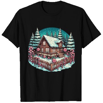 Discover Candy Cane Cabin - Christmas Gifts T Shirts
