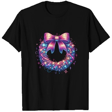 Discover Neon Glow Wreath - Christmas Gifts T Shirts