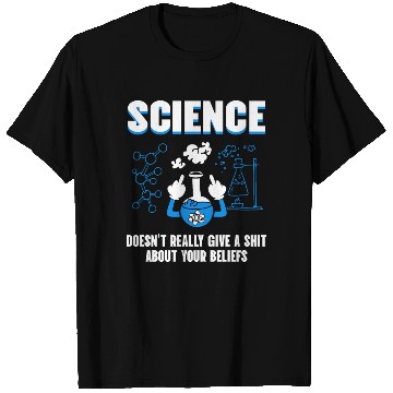 Discover Science humour gstudent, physics, chemistry T Shirts