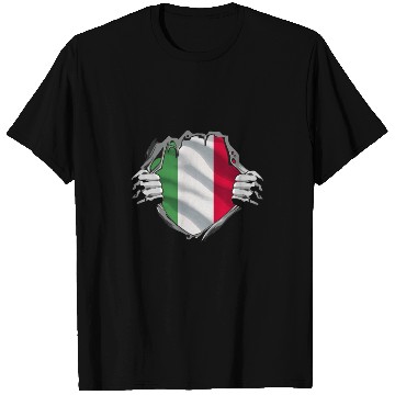 Discover Italian Pride Unveiled: Bold Flag Design T Shirts