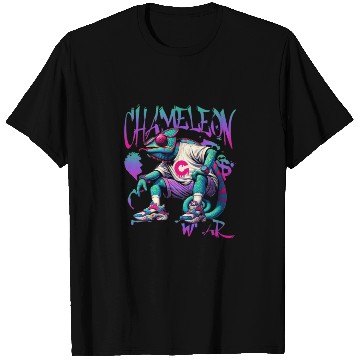 Discover Urban Chameleon Design T Shirts
