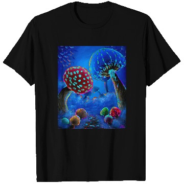 Discover Mushroom Path T Shirts
