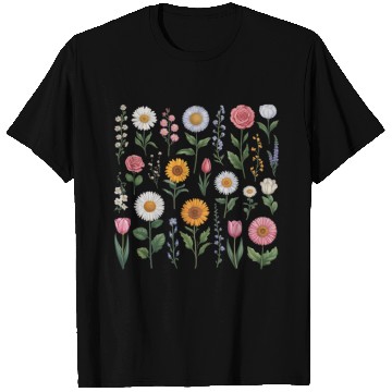 Discover Wildflowers T Shirts