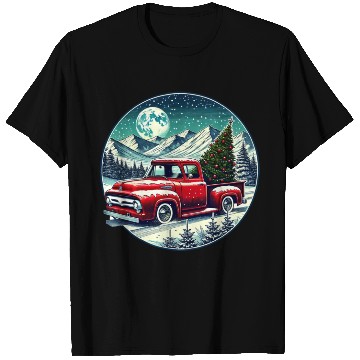 Discover Christmas Truck Adventure T Shirts