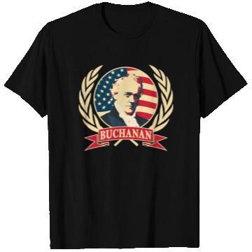 Discover President James Buchanan T Shirts