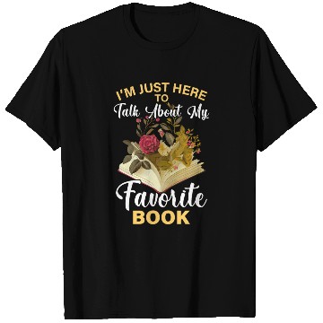 Discover Bookworm Reading Books Design for a Book Lover T Shirts