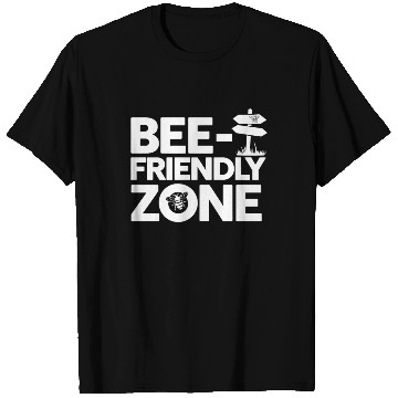 Discover Bee-Friendly Gardener Pollinator Garden and Save T Shirts