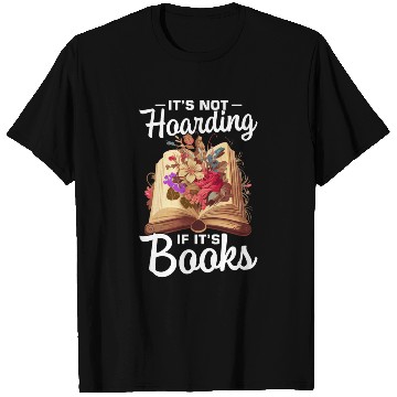 Discover Bookworm Reading Books Design for a Book Lover T Shirts
