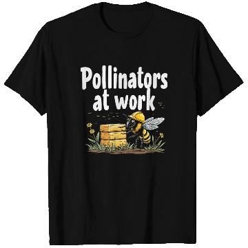 Discover Bee-Friendly Gardener Pollinator Garden and Save T Shirts