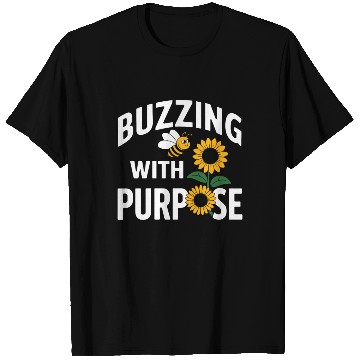 Discover Bee-Friendly Gardener Pollinator Garden and Save T Shirts