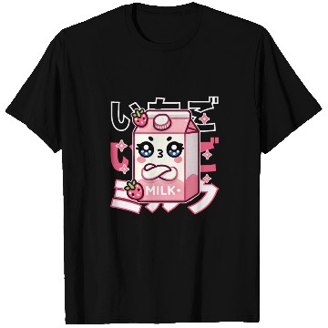 Discover Touchy Strawberry Milk Hug T Shirts