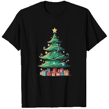 Discover Quirky Christmas Tree T Shirts