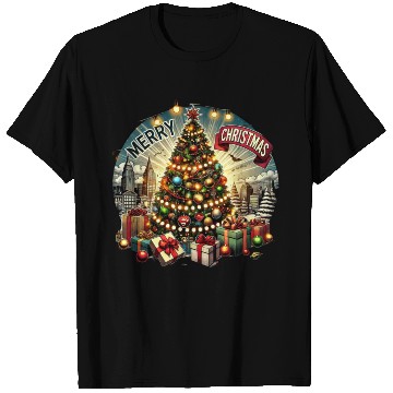 Discover Classic Christmas Tree Design - Christmas Gifts T Shirts
