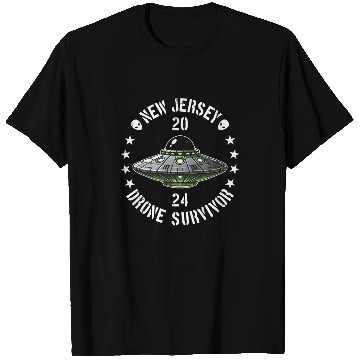 Discover New Jersey Drone Survivor | NJ Drones Aliens UAPs T Shirts