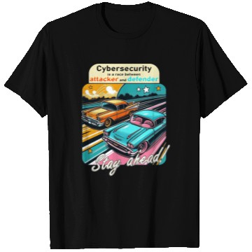 Discover Cybersecurity is a race T Shirts
