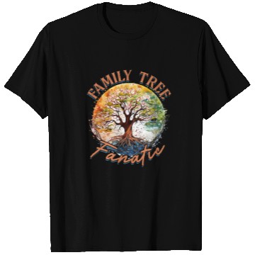 Discover Genealogy Genealogist Family Tree Fanatic T Shirts