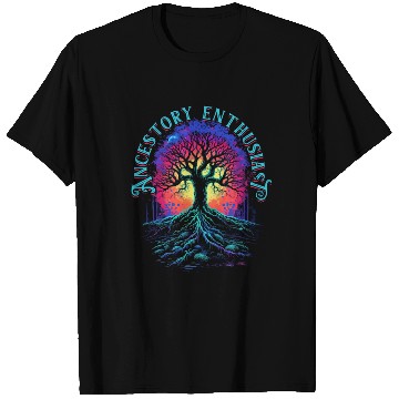 Discover Genealogy Genealogist Ancestory Enthausiast T Shirts