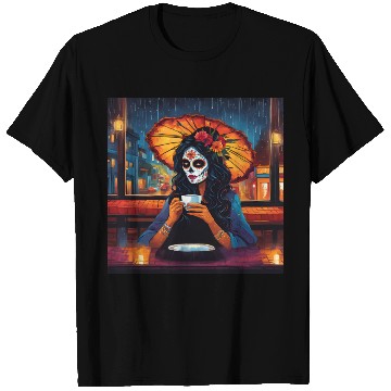 Discover Coffee Catrina T Shirts