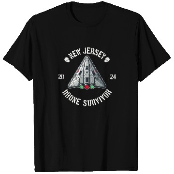 Discover New Jersey Drone Survivor | NJ Drones Aliens UAPs T Shirts
