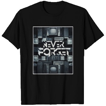 Discover Never Forget Computer Gamer Old School Very Funny T Shirts