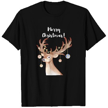 Discover Festive Reindeer Greetings T Shirts