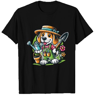 Discover Beagle Gardener T Shirts