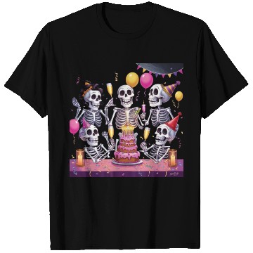 Discover Quirky Skeleton Designs: Gothic Humor T Shirts