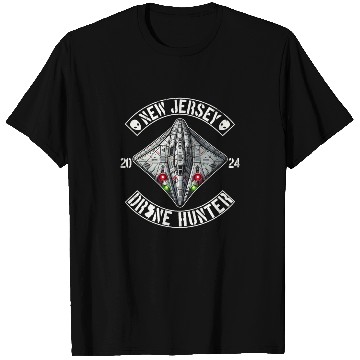 Discover New Jersey Drone Hunter | NJ Drones Aliens UAPs T Shirts