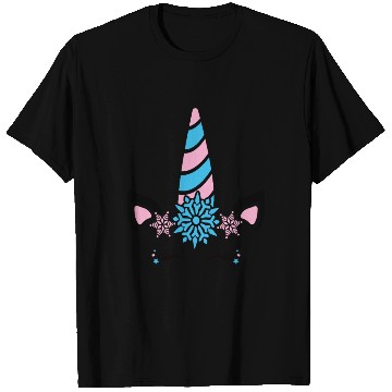 Discover Snowflake Unicorn, Christmas T Shirts