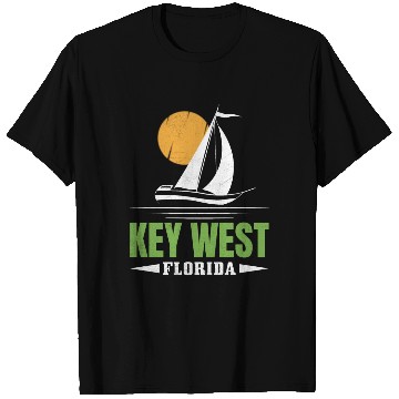 Discover KEY-WEST FLORDIA Sailing West Keys Sailing Outfit T Shirts