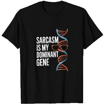 Discover Sarcastic Genealogy DNA Test Genetics Biologist T Shirts