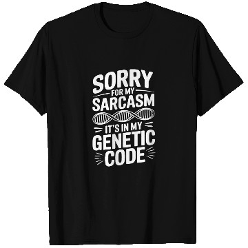 Discover Sarcastic Genealogy DNA Test Genetics Biologist T Shirts