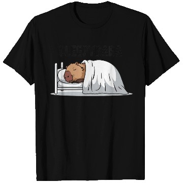 Discover Capybara Official Sleep Nightgown Sleepybara T Shirts