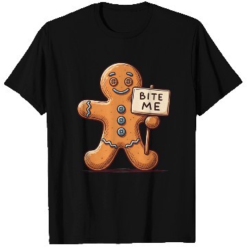 Discover Sassy Gingerbread Man T Shirts