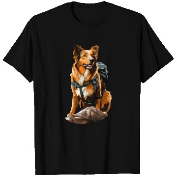 Discover Dogs Mountaineering / Hiking Dog T Shirts