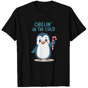 Discover Chillin' Penguin Winter Fun T Shirts