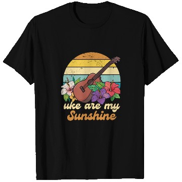 Discover Uke Are My Sunshine Retro Vibes Hibiscus T Shirts