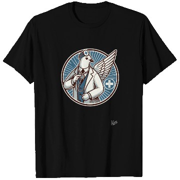 Discover Dr. Pigeon Dove: The Flying Doctor T Shirts
