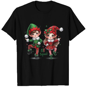 Discover Christmas Plaid ELF Squad T Shirts