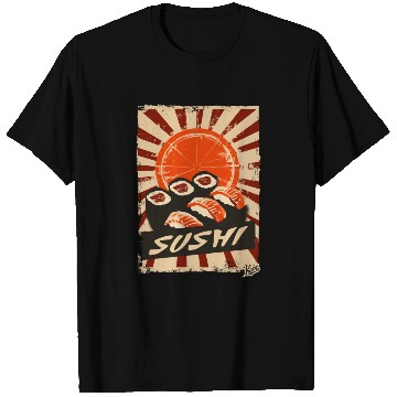 Discover Vintage Sun and Sushi T Shirts
