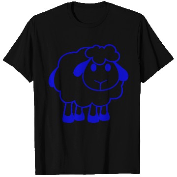 Discover Sheep Baby Standing Cute Lamb Child Cool Comic Fun T Shirts