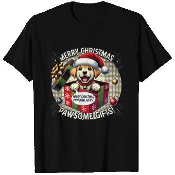 Discover Puppy Christmas Surprise T Shirts