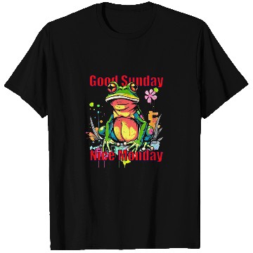 Discover Lazy Frog Artwork T Shirts