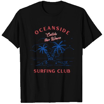 Discover Oceanside Surfing Club – California Surf Style T Shirts