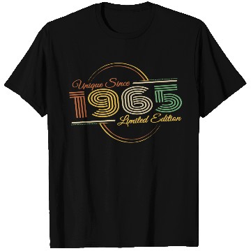 Discover 60th Birthday Retro 1965 Limited Edition T Shirts