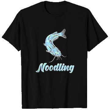 Discover Catfish Fishing Waller Fish Noodler Flathead T Shirts