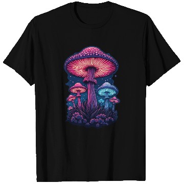 Discover Vivid Mushroom T Shirts